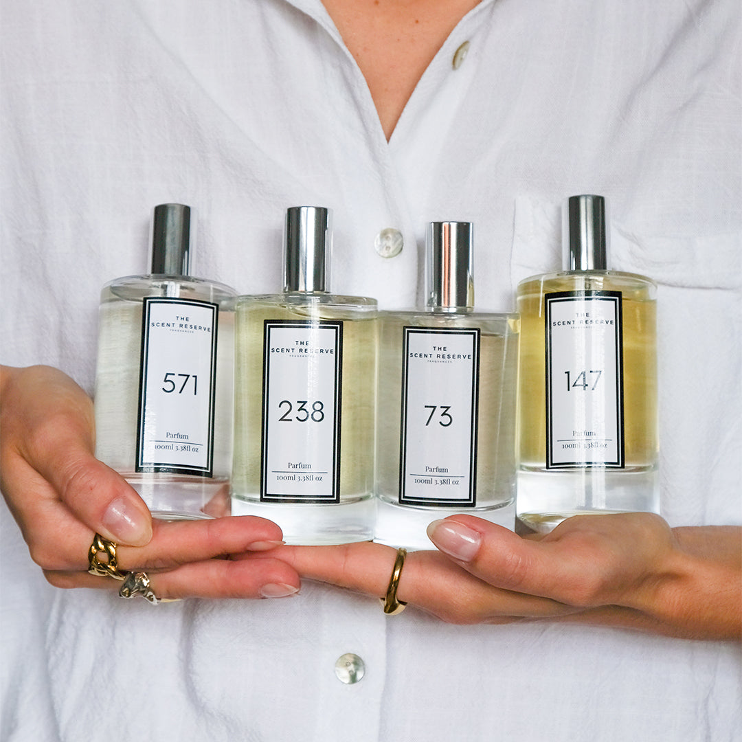 4 x 100ml Perfume Bottles