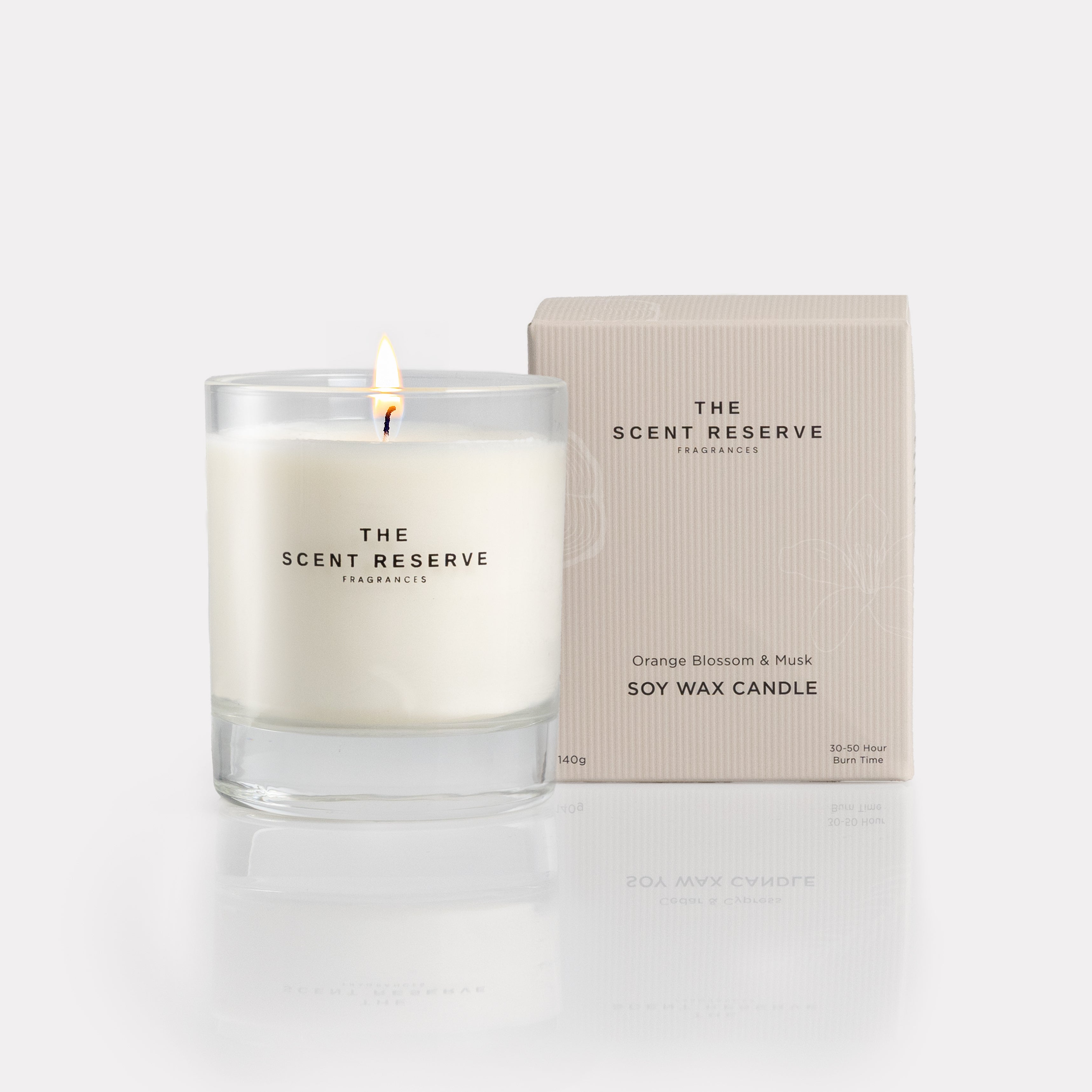 Orange Blossom & Musk Soy Wax Candle