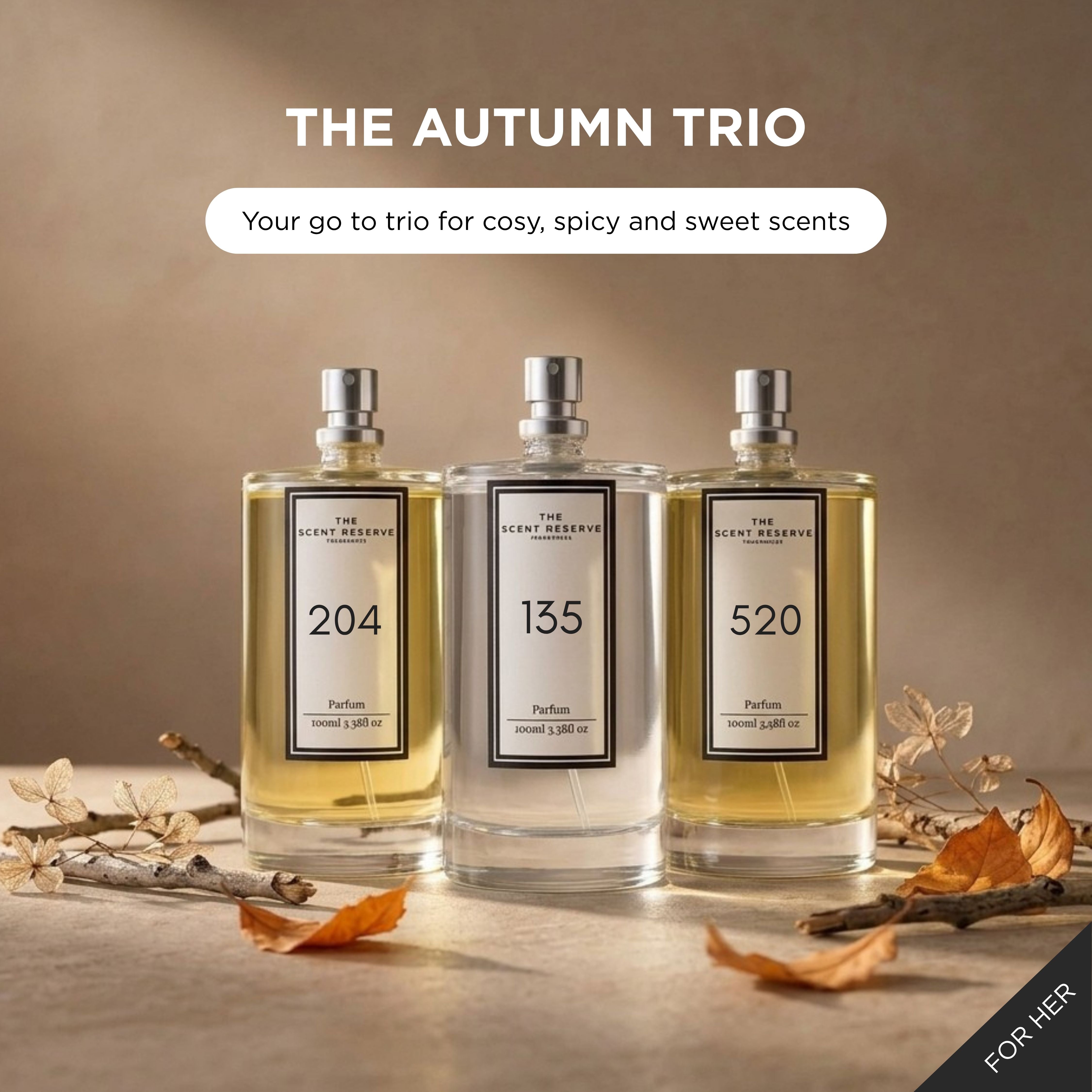 The Autumn Trio (For Her)