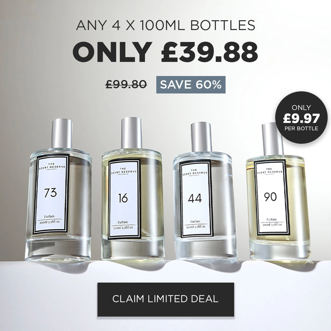 4 x 100ml Perfume Bottles