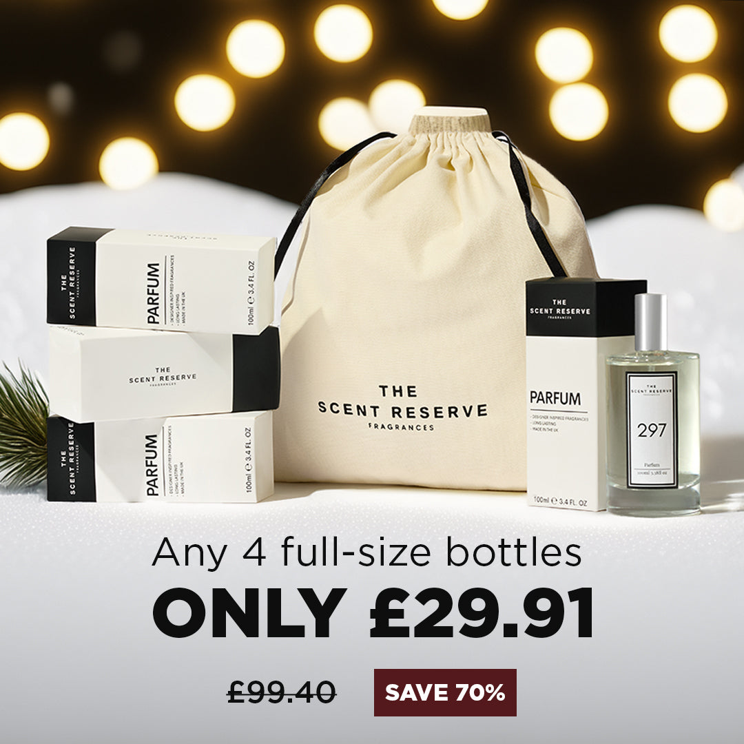 4 x 100ml Perfume Bottles