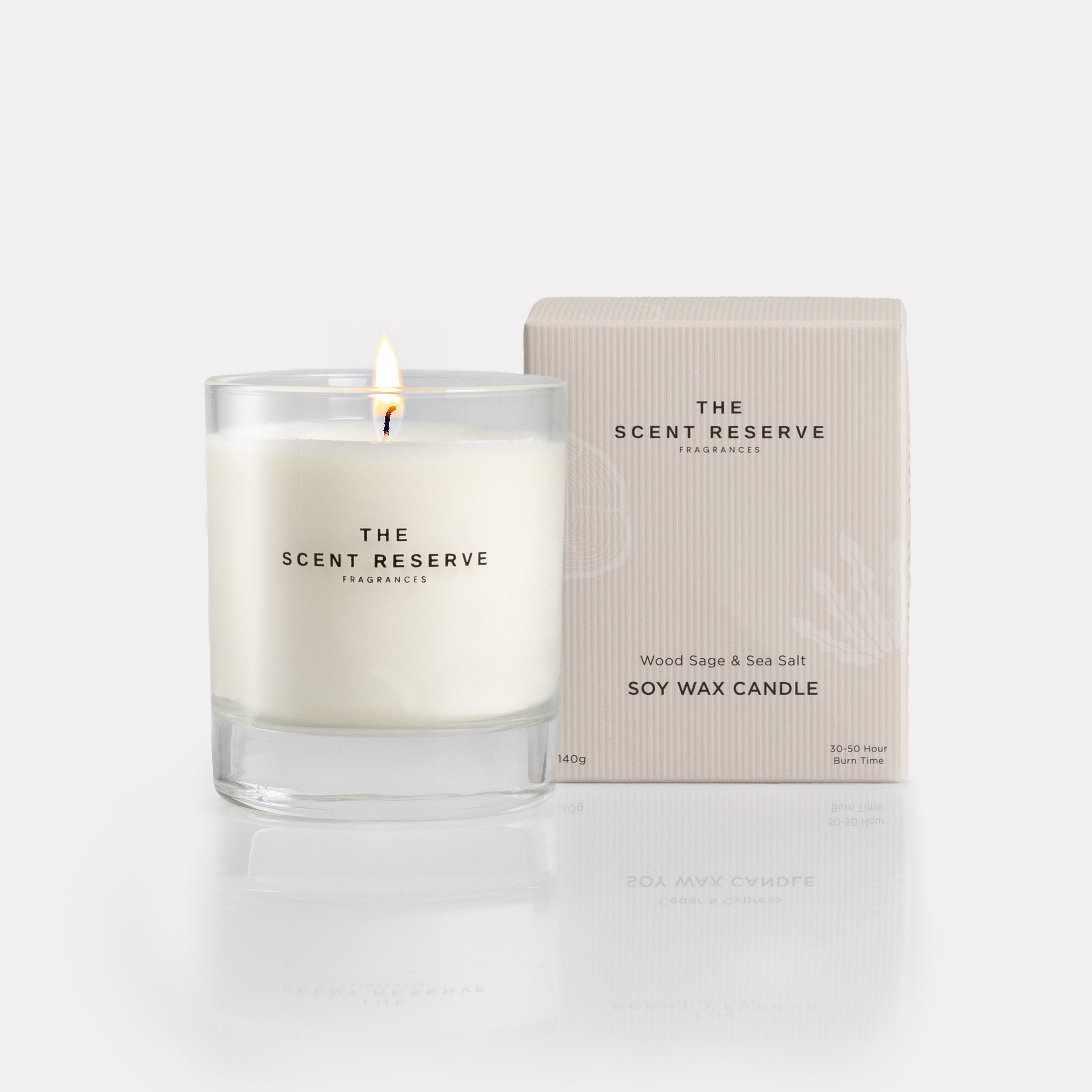 Wood Sage & Sea Salt Soy Wax Candle