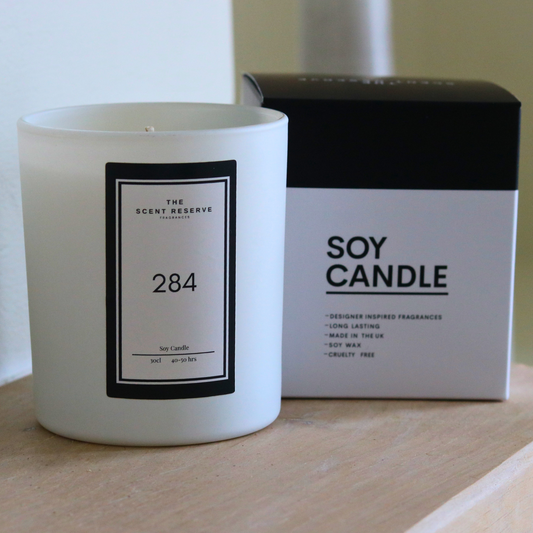 284 Soy Wax Candle - Inspired by Black Opium