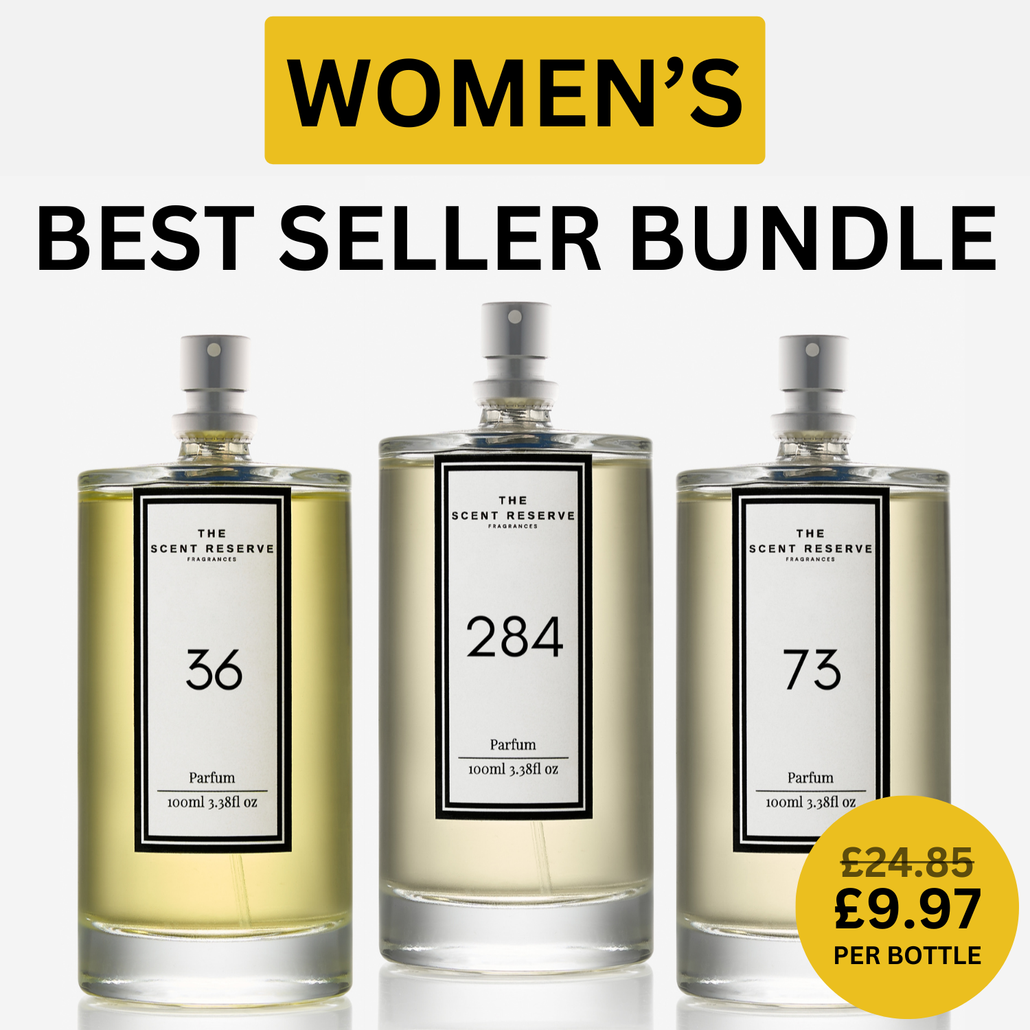Women's Best Seller 3 x 100ml Bundle – The Scent Reserve