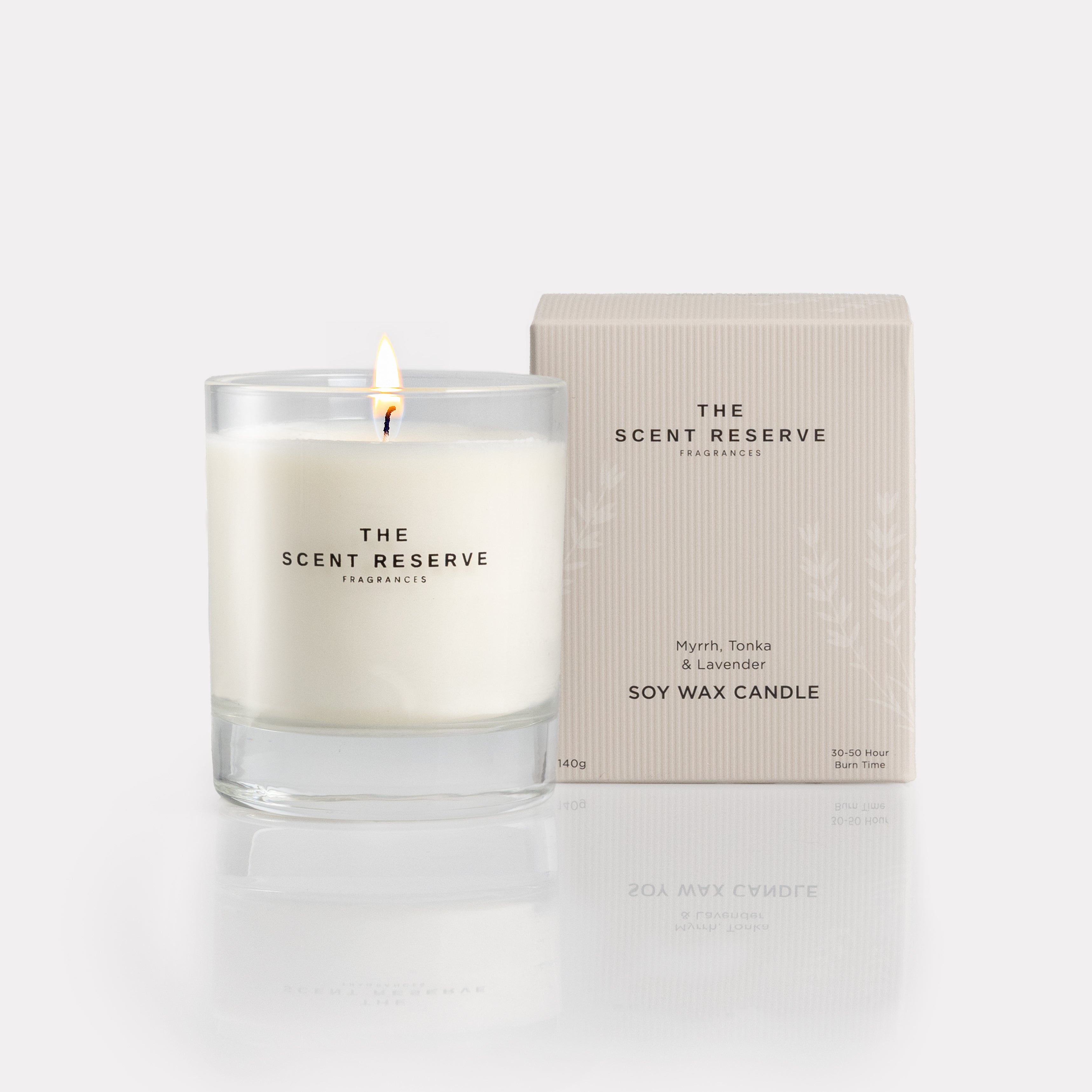 Myrrh, Tonka & Lavender Soy Wax Candle