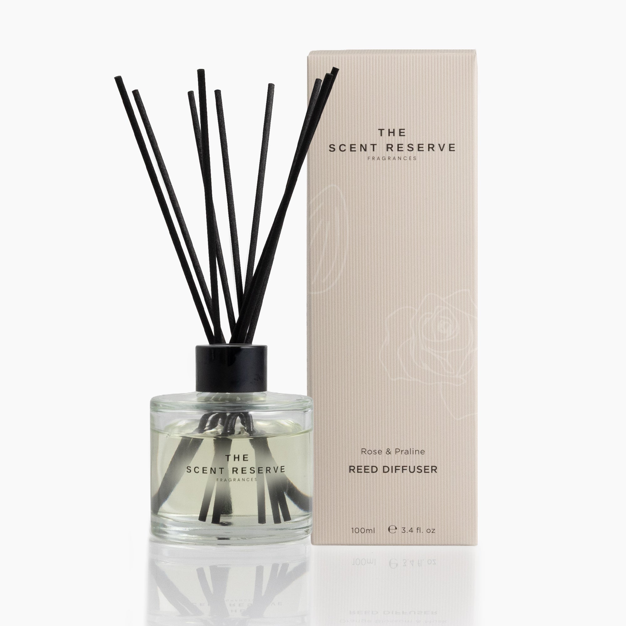 Rose & Praline Reed Diffuser