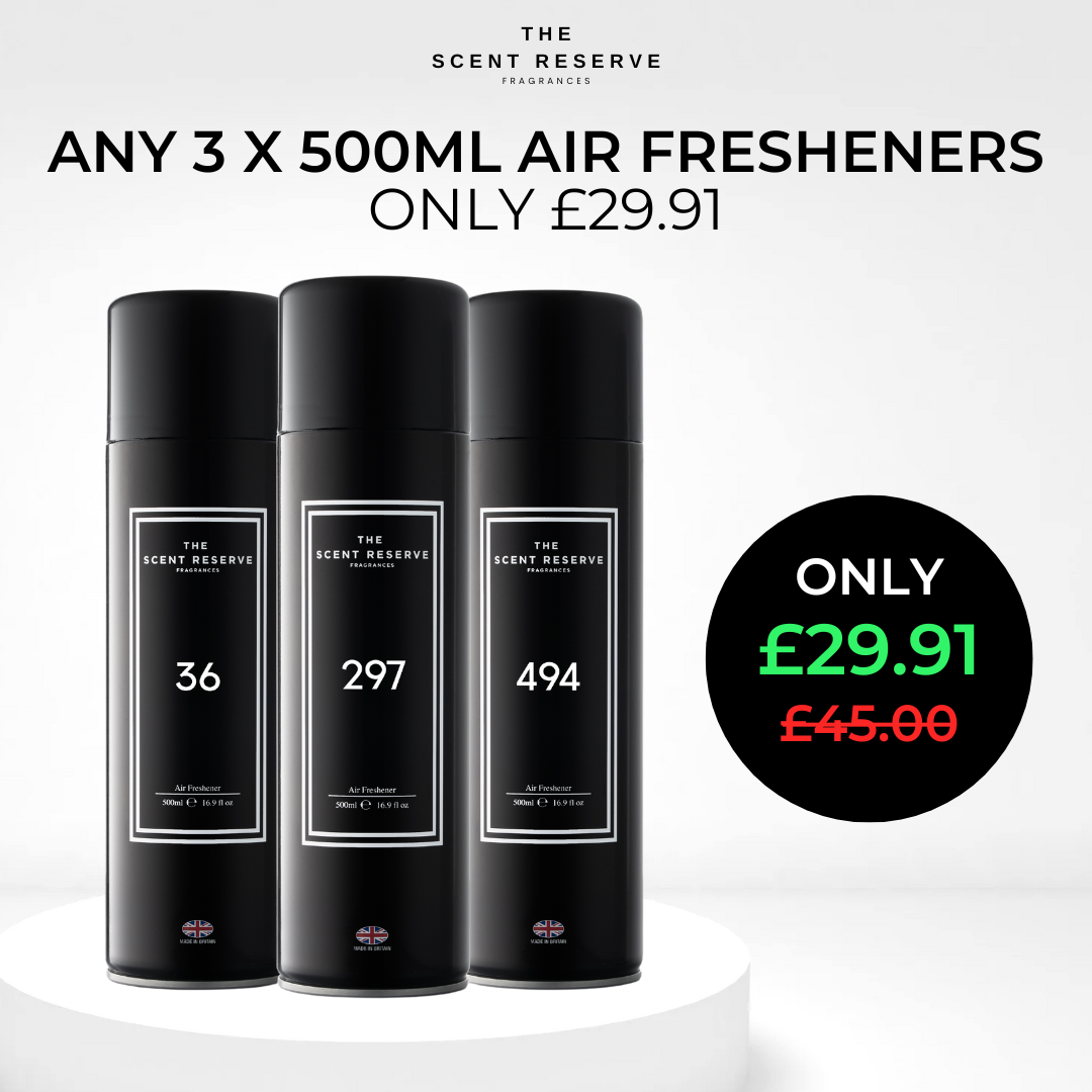 3 x Luxury Air Freshener Bundle