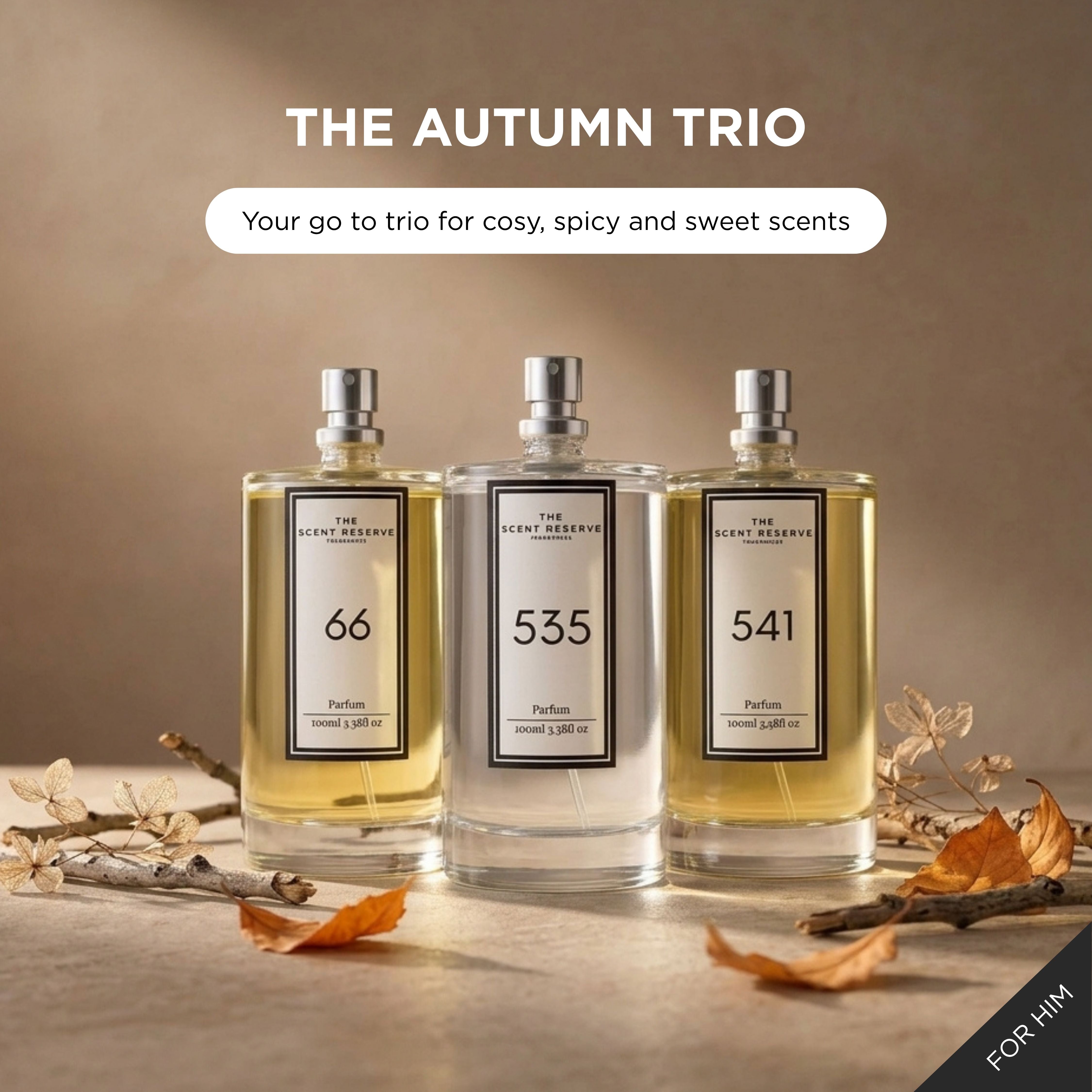 The Autumn Trio (For Him)