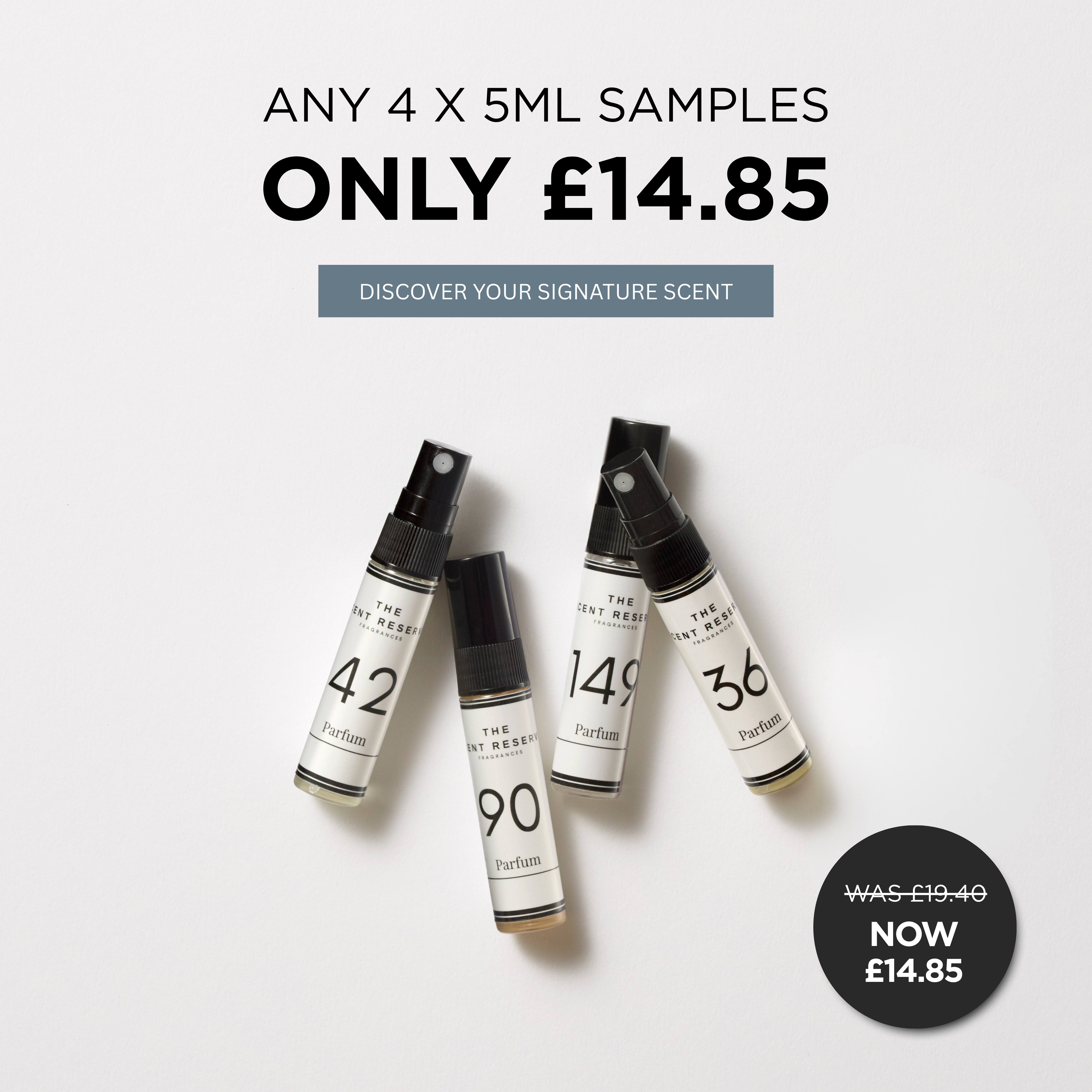 4 x 5ml Sample Bundle